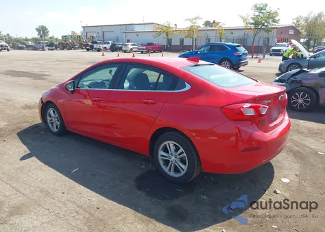 2017 Chevrolet Cruze Lt Auto z USA, uszkodzony, nr VIN 1G1BE5SM1H7268025